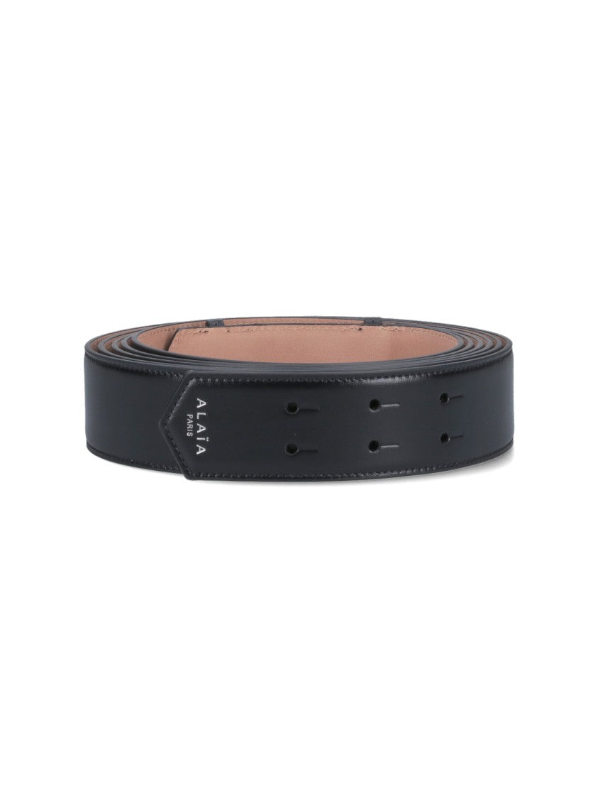 Alaïa "One Piece" Belt – Black