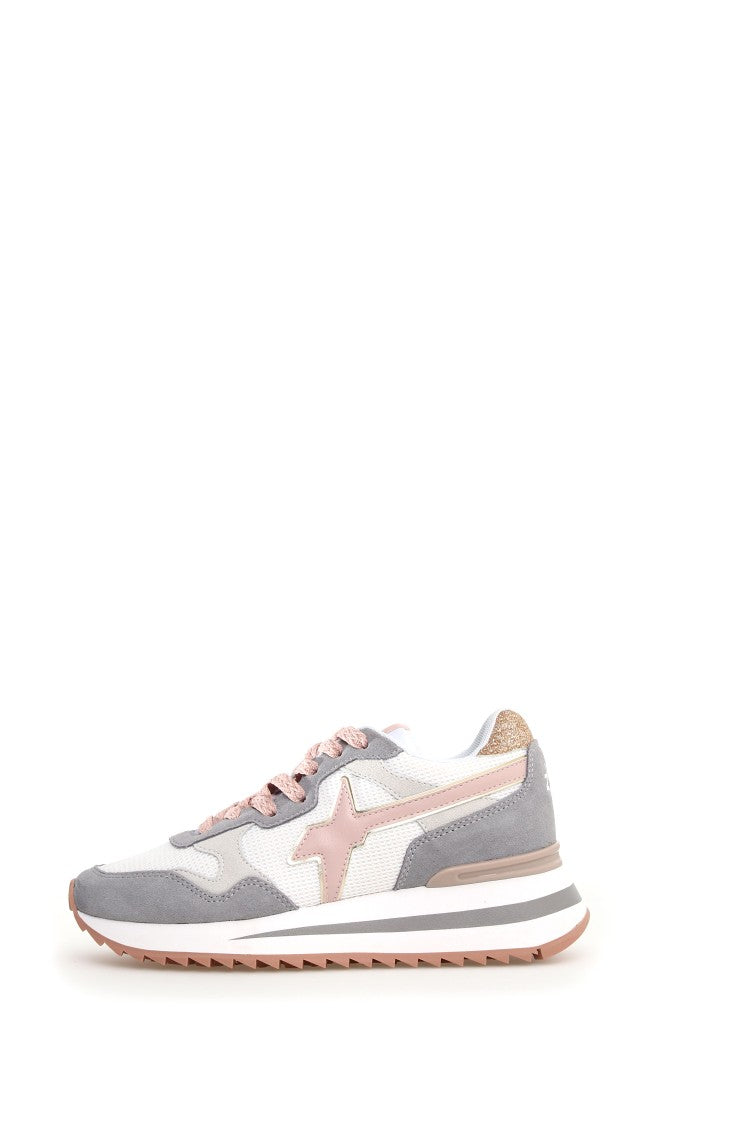 W6yz Sporty Luxury Sneakers In Technical Fabric