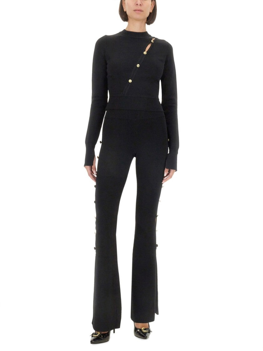 Versace Jeans Couture Cut Out Pants