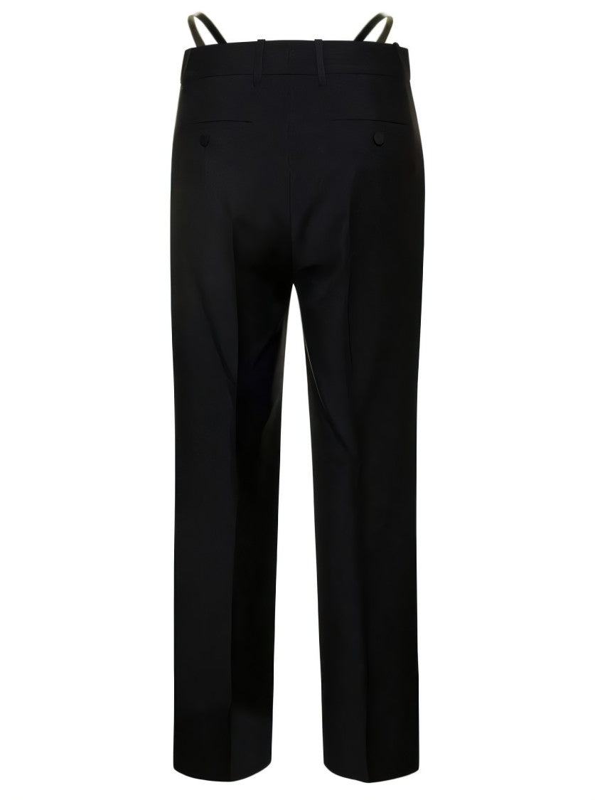 Gucci Tailored High-Waisted Wide-Leg Pants