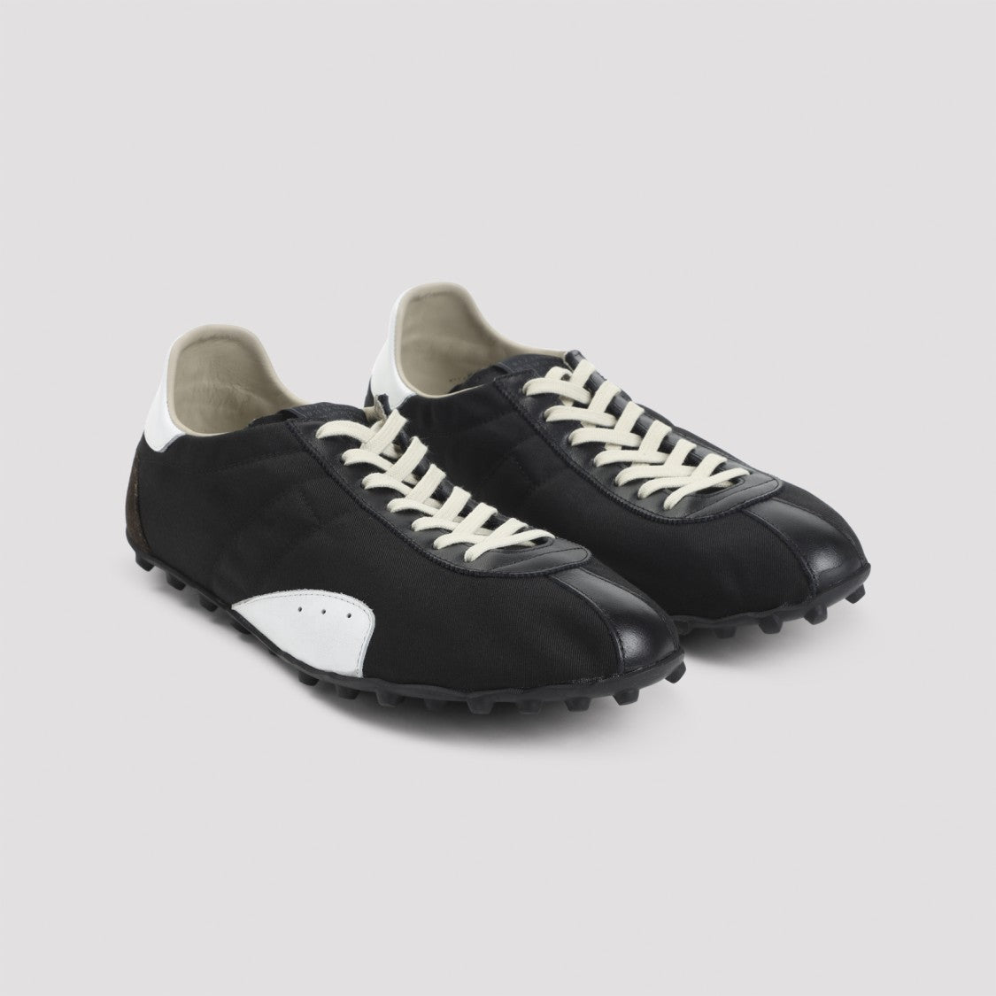 Maison Margiela Black Sprinters Low Top Sneakers