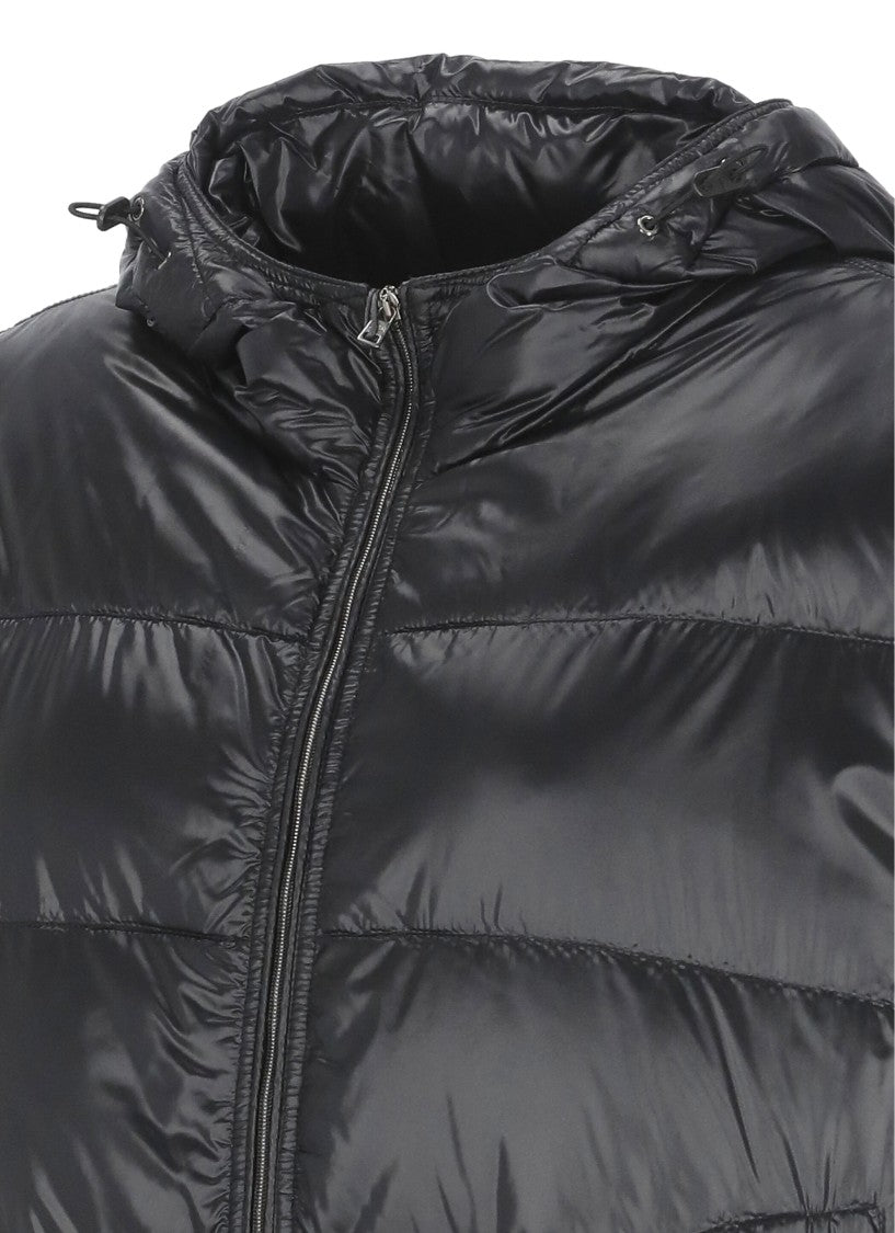 Herno Quilted Vest With Hood