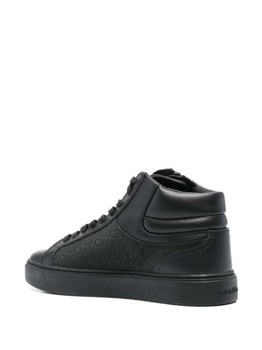 Calvin Klein High Top Lace Up Booties