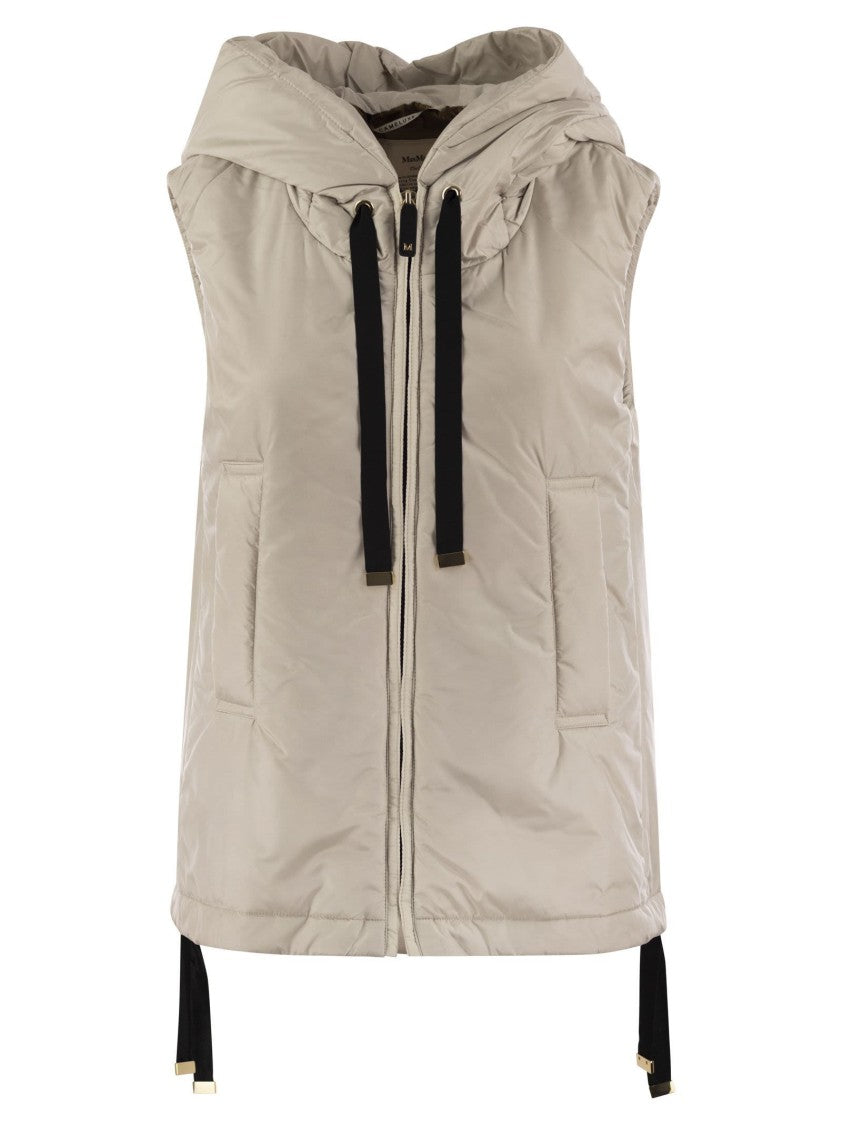 Max Mara Greengo - Sleeveless In Drip-Proof Technical Fabric