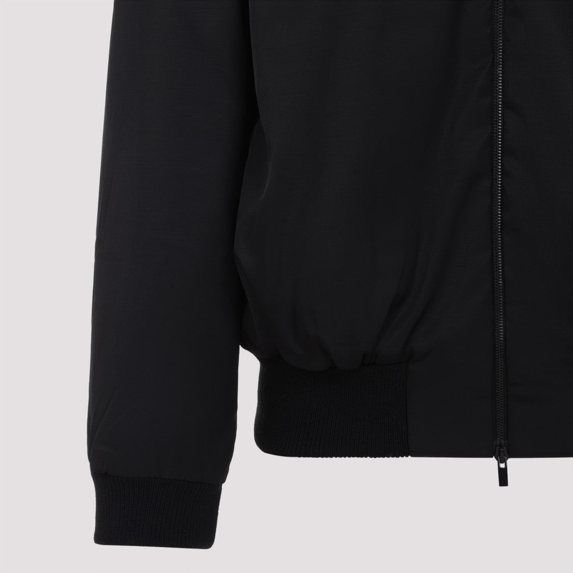Fear Of God Contemporary Black Jacket With High Collar