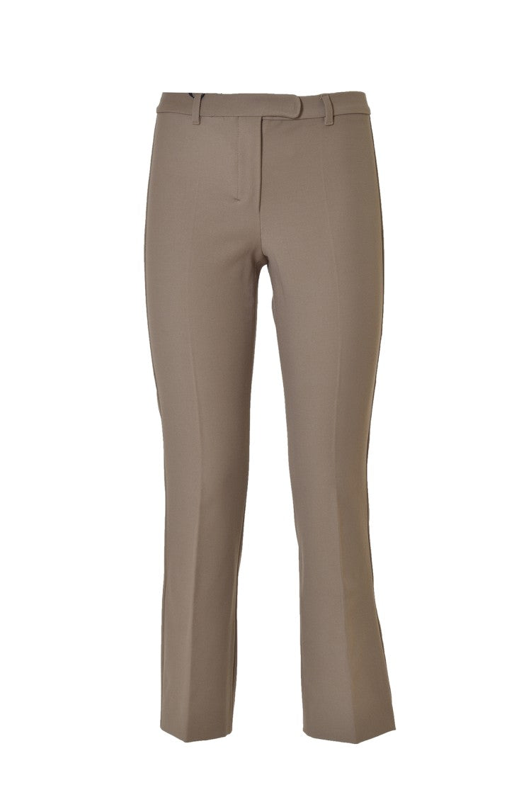 Max Mara Cropped Tailored Pants With Structured Fabric