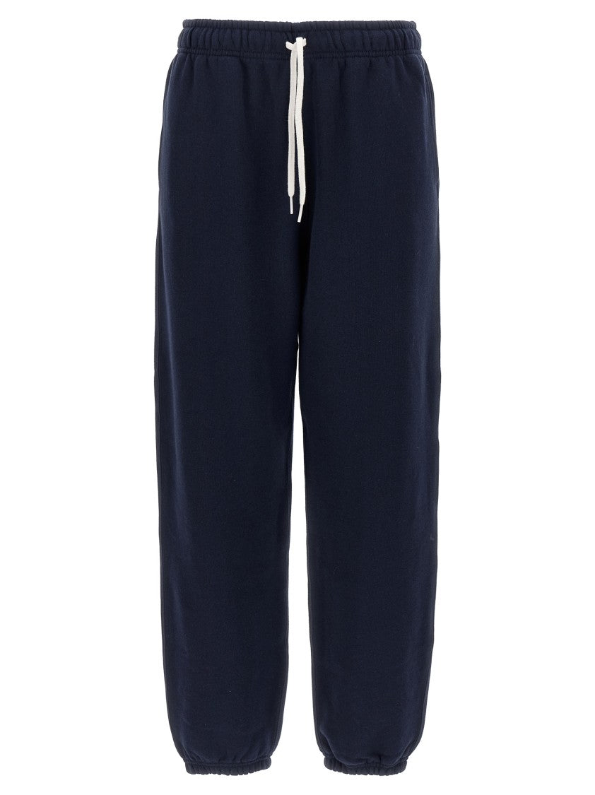 Polo Ralph Lauren Fleece Cotton Joggers With Logo Patch