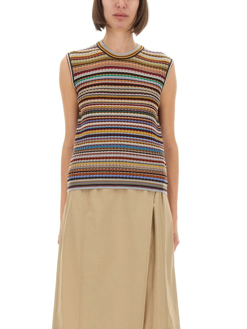 Paul Smith "Signature Stripe" Knit Vest