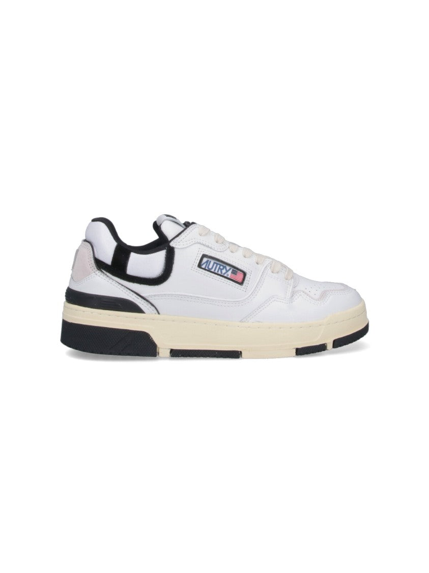 Autry "Clc" Low-Top Sneakers – White