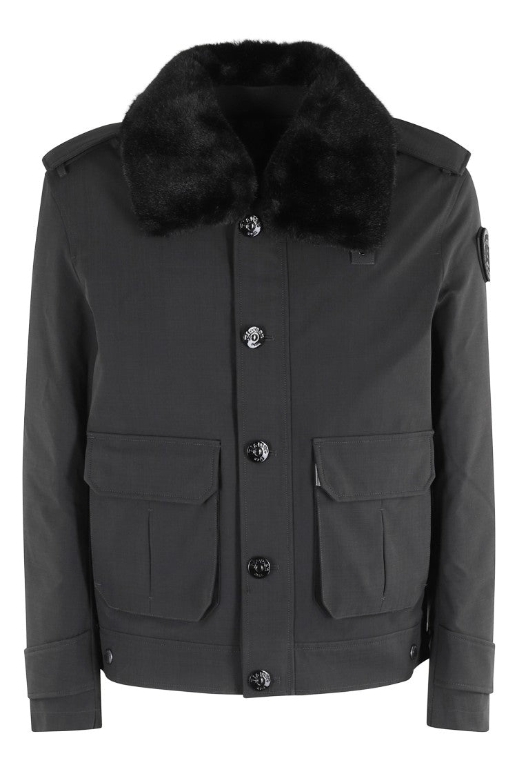 Blauer Ward Jacket With Faux Fur Collar