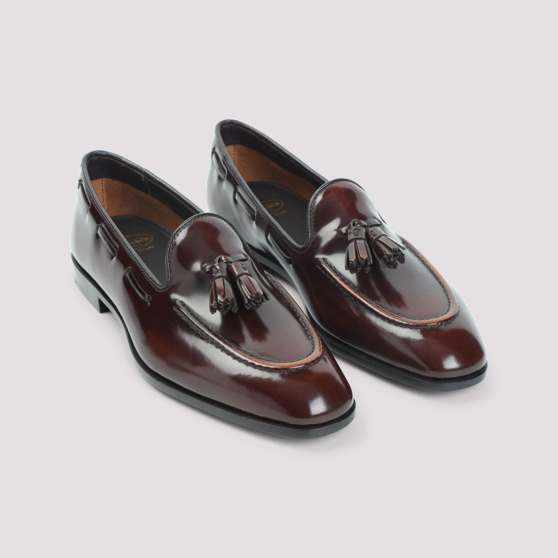 Church's Brown Maidstone Loafers With Tonal Tassels