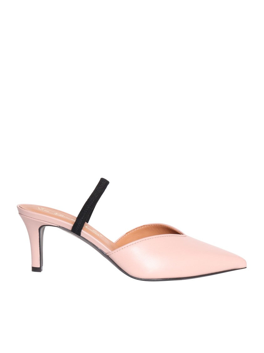 Via Roma 15 Pink Chanel Slingback Shoes