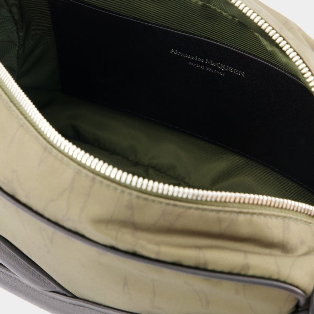 Alexander Mcqueen Harness Camera Bag - Nylon - Khaki