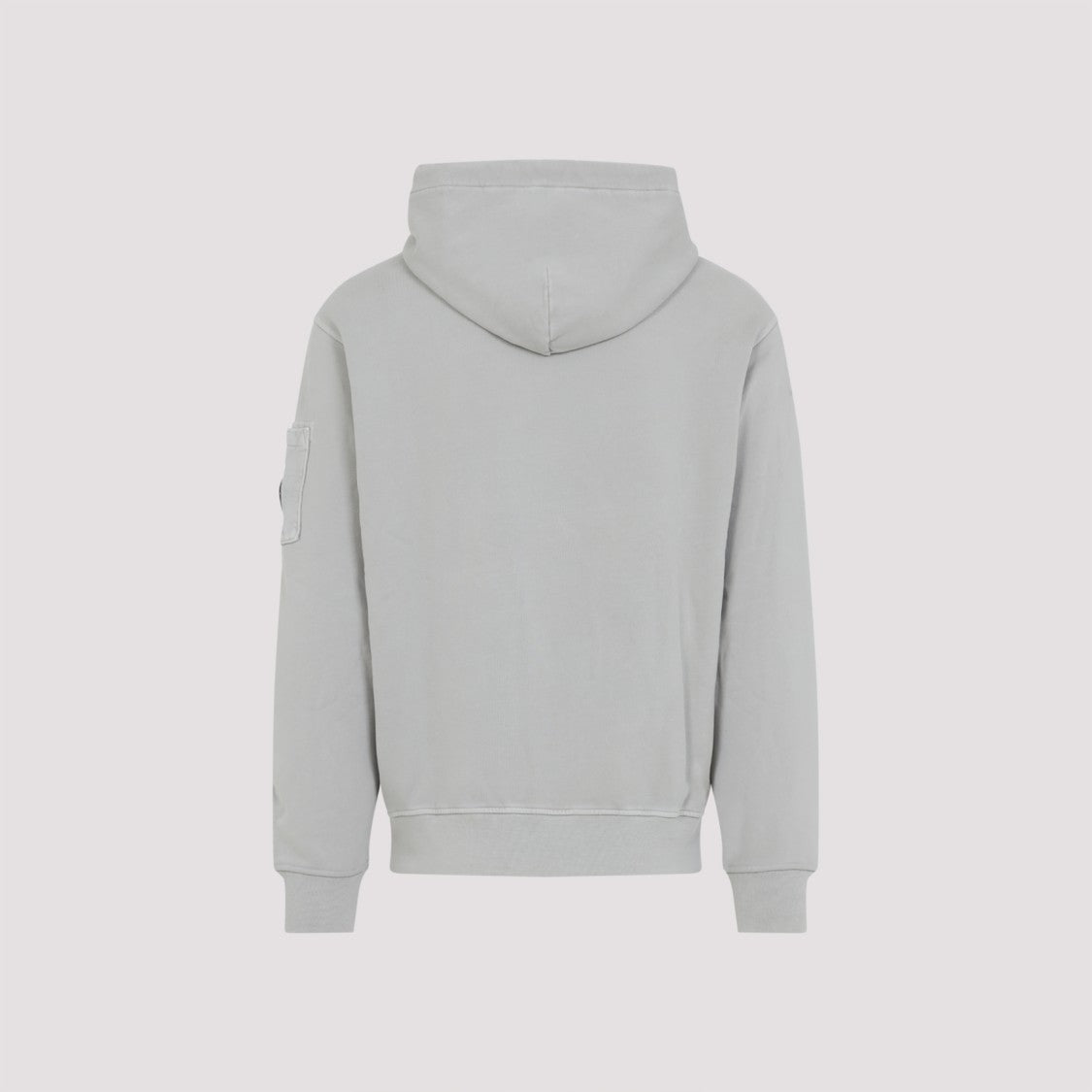 C.P. Company Light Grey Cotton Hoodie