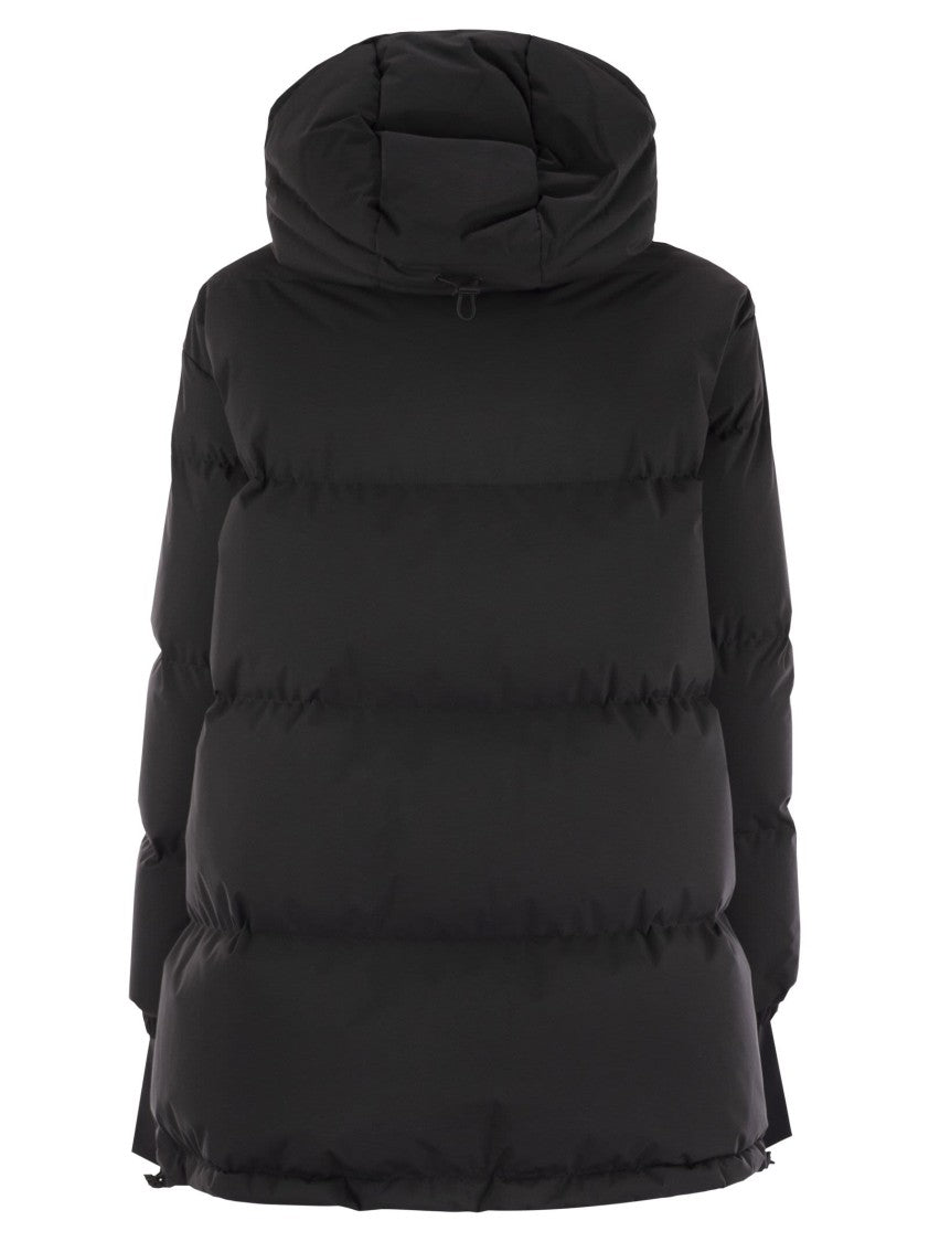 Herno Medium 2-Layer Hooded Down Jacket