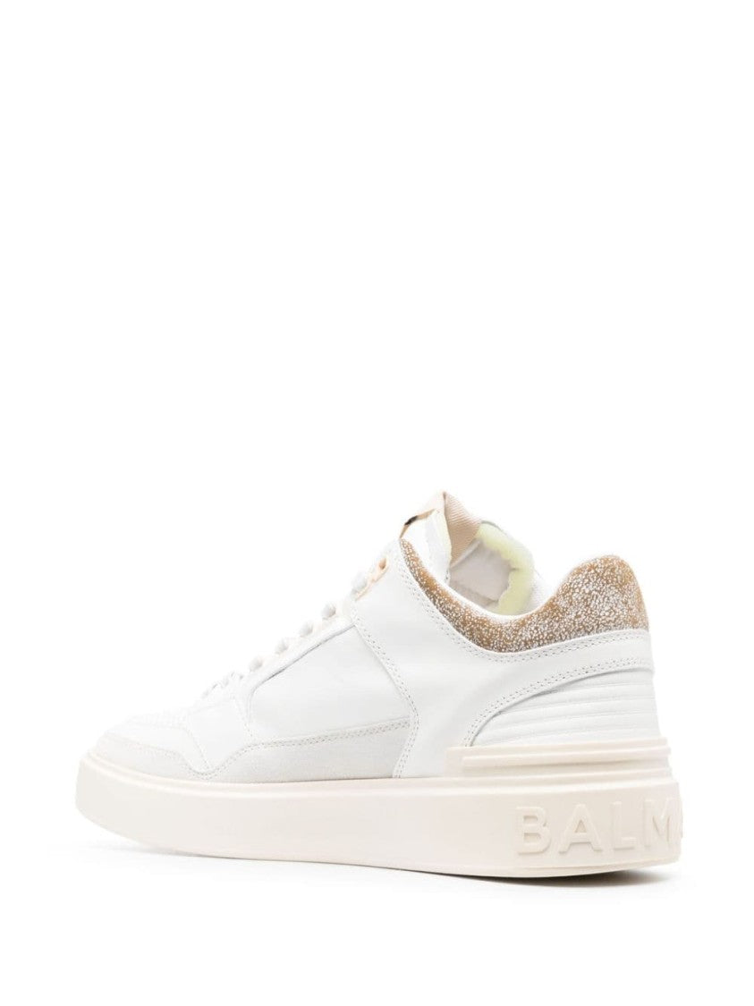 Balmain B-Court Mid-Top Sneakers