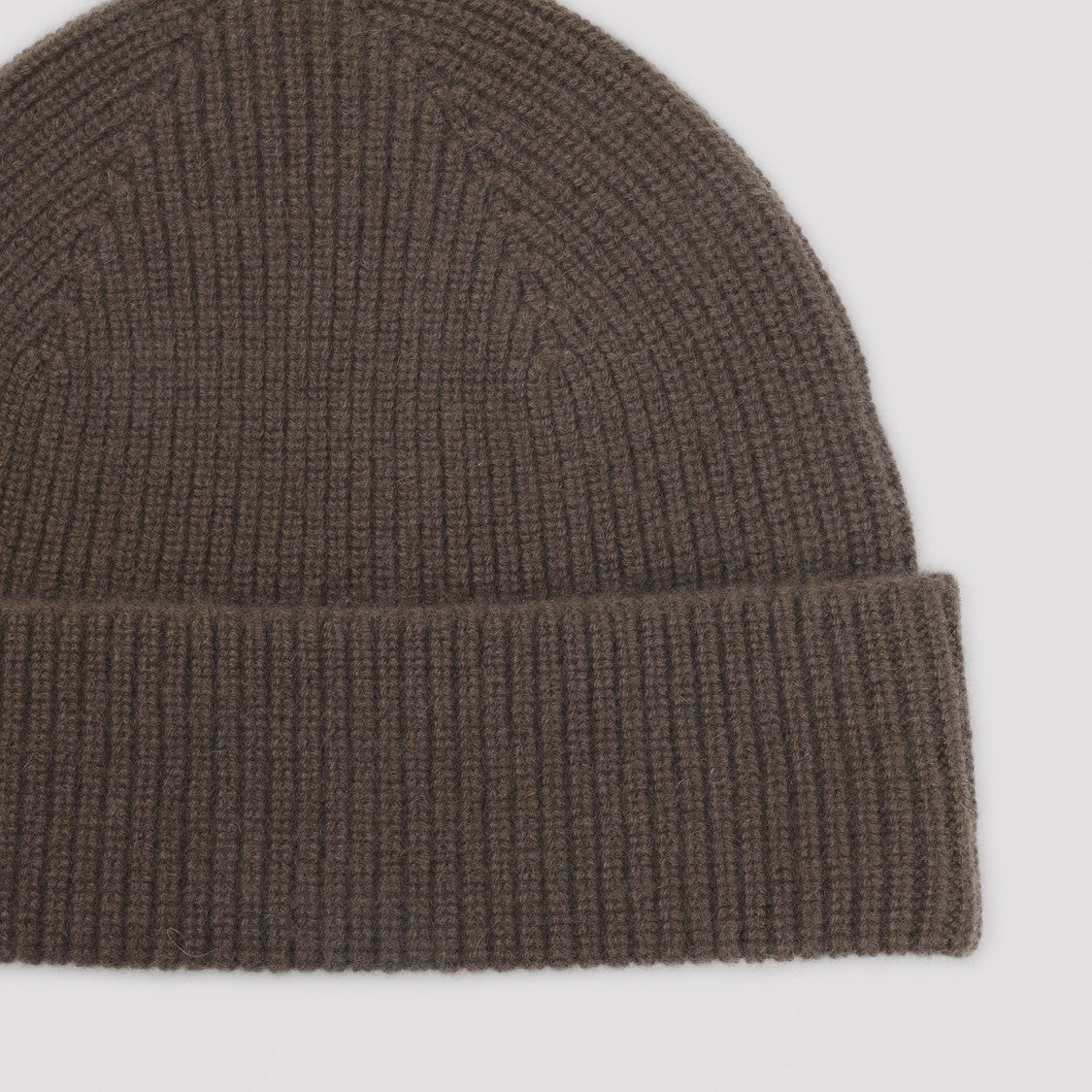 Zegna Ribbed Cashmere Hat With Folded Cuff