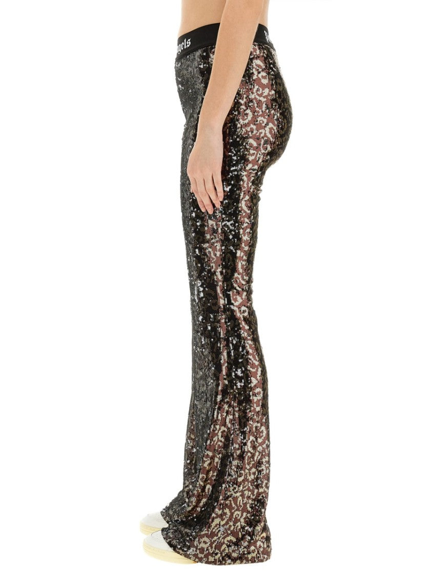 Palm Angels Flare Fit Pants