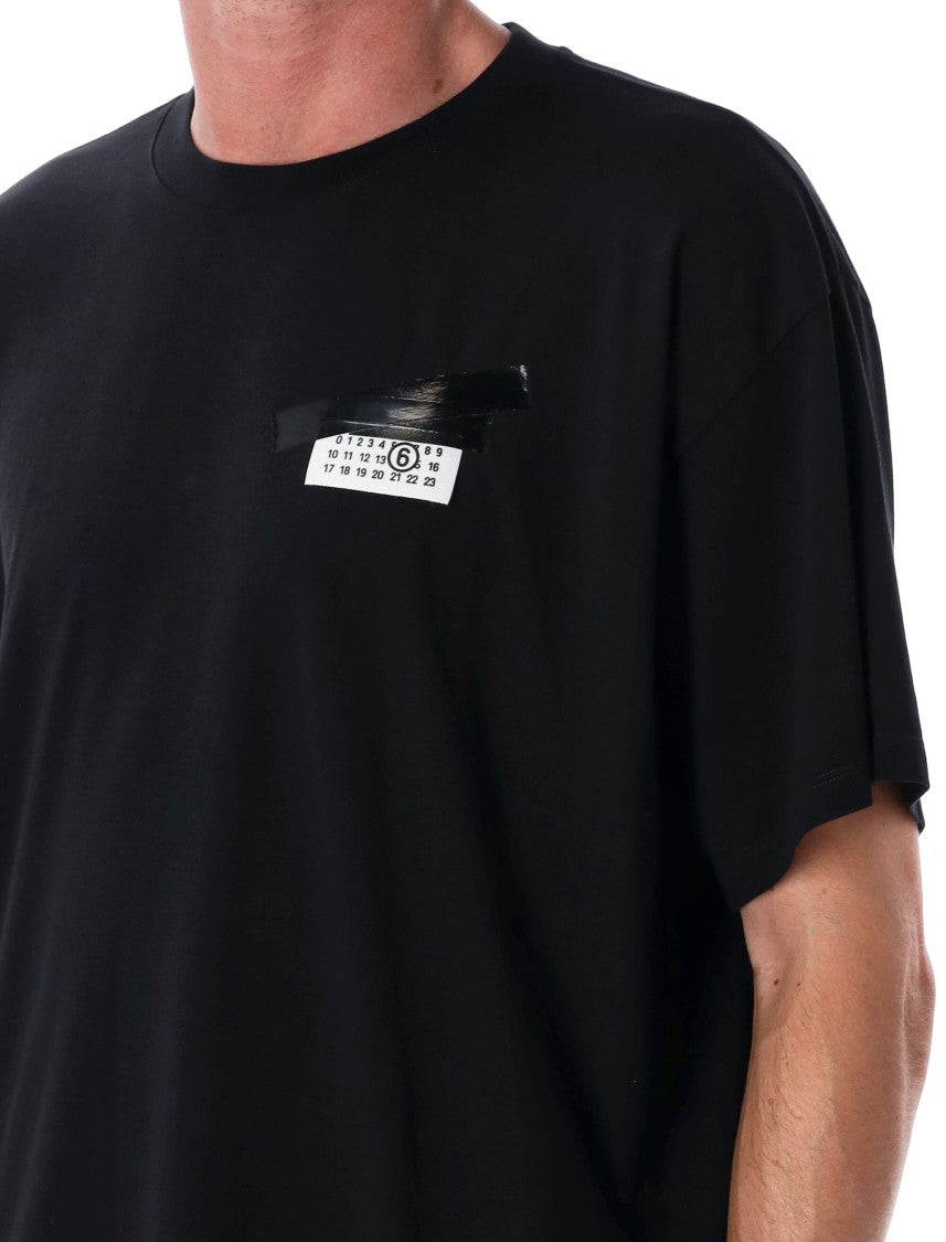 Mm6 By Maison Margiela Tape Logo Tee