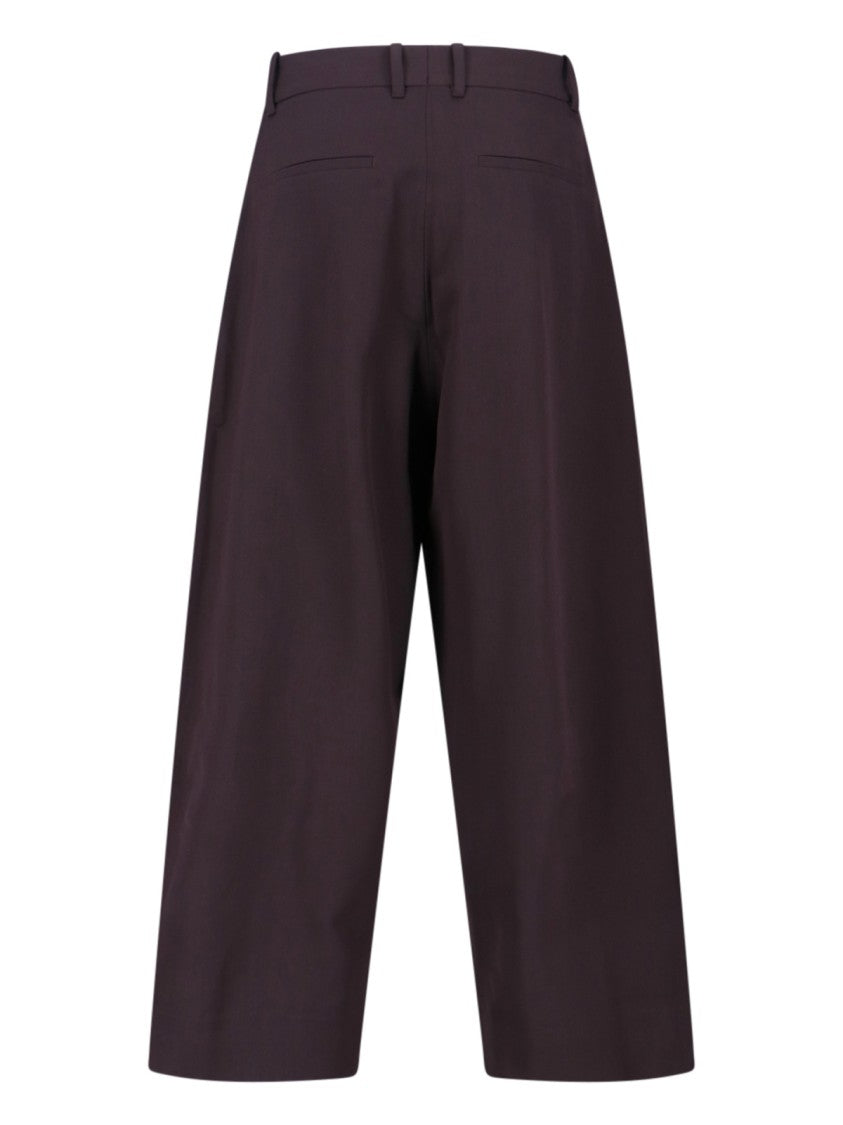 Studio Nicholson Straight-Leg Trousers With Tailored Silhouette And Minimalist Aesthetic