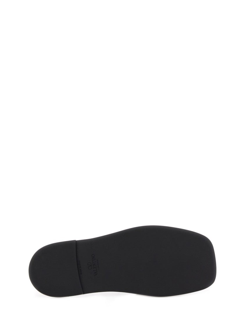 Valentino Garavani Viva Superstar Slide Sandal In Luxurious Nappa Leather