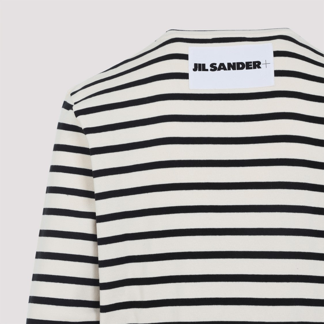 Jil Sander Classic Striped Long-Sleeve T-Shirt In Soft Cotton