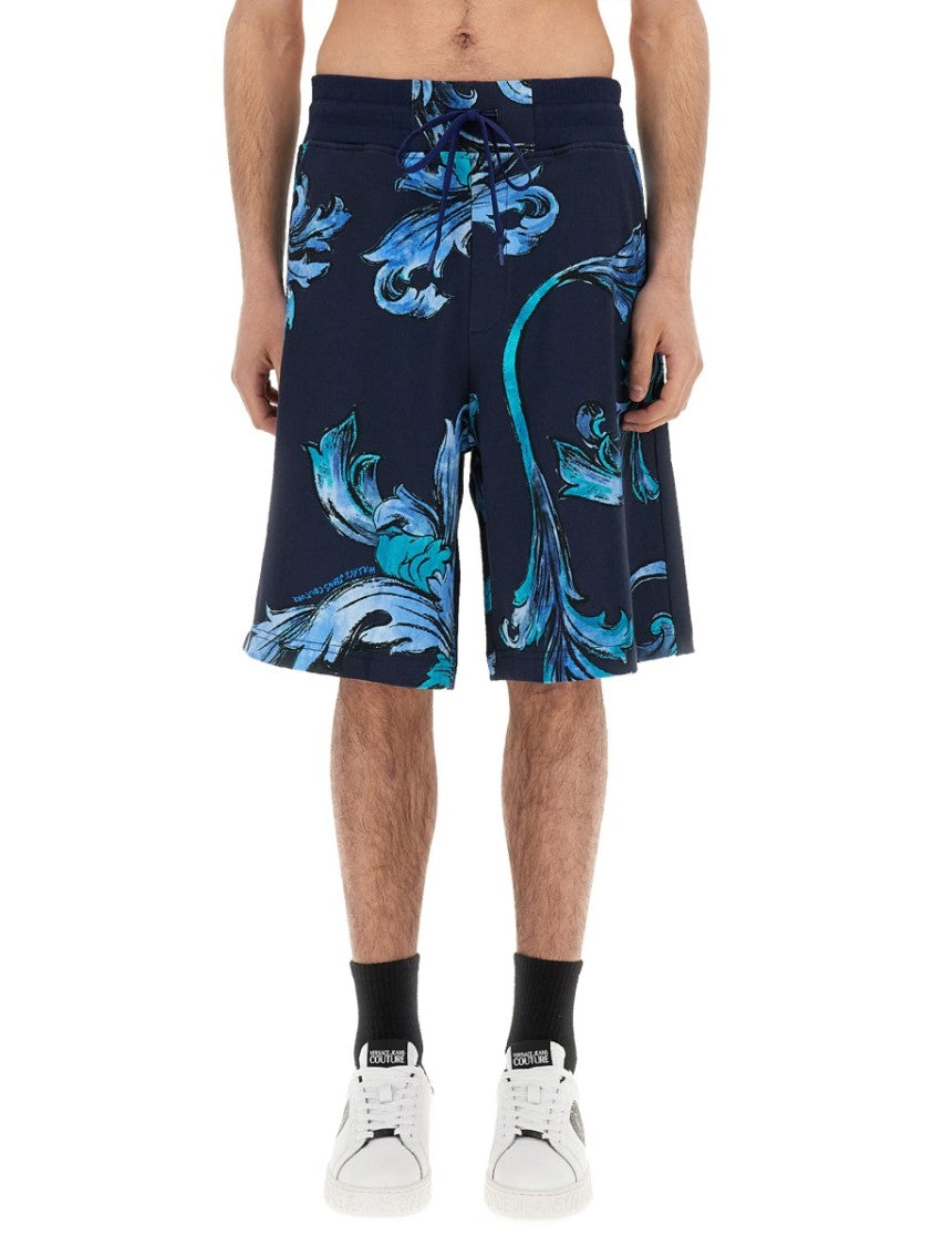 Versace Jeans Couture Sports Shorts Outline Baroque
