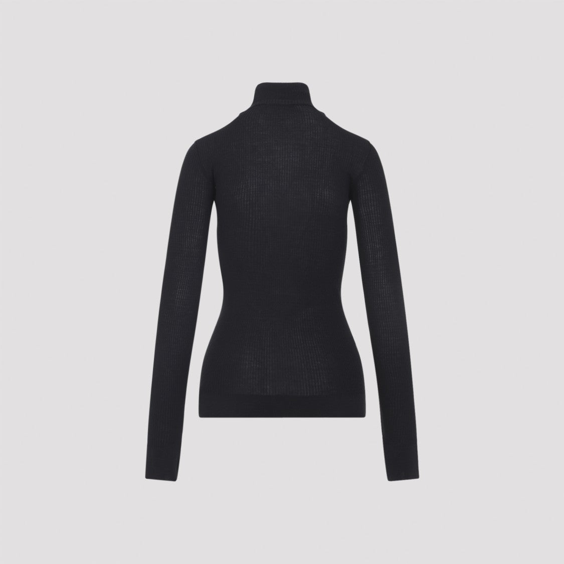 Lemaire Seamless Black Wool Top