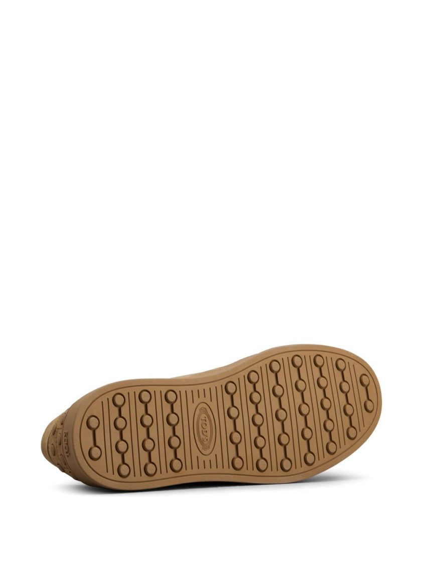 Tod's Low-Top Goat Leather Sneakers