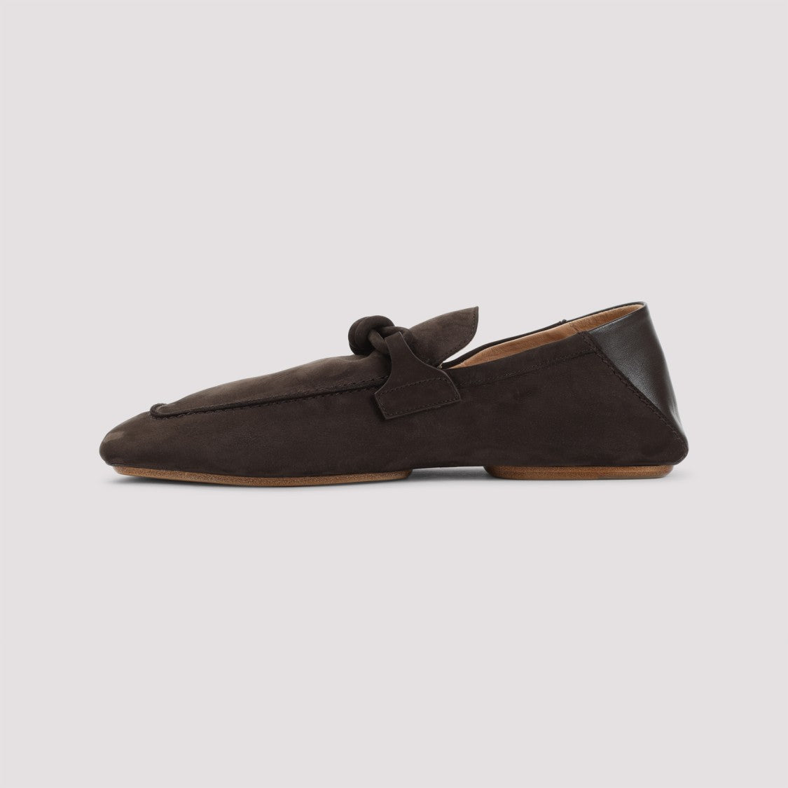 Bottega Veneta Brown Suede Loafers
