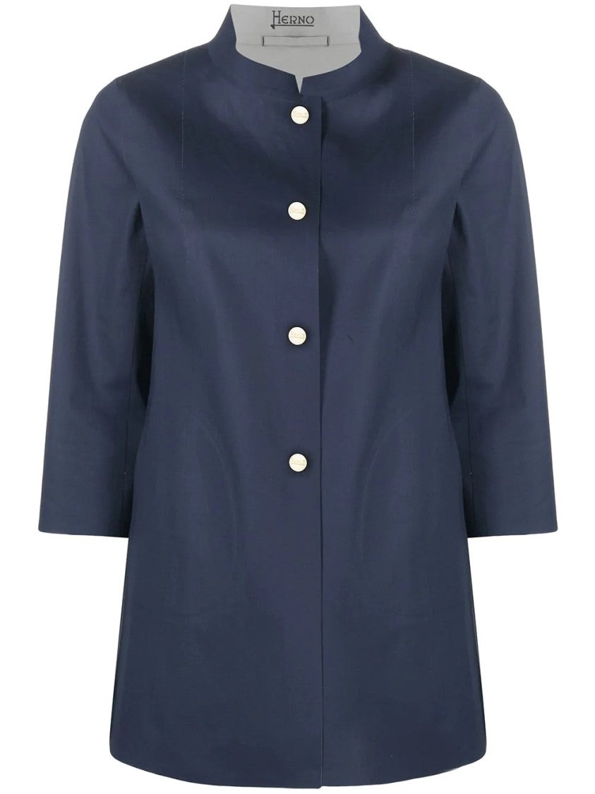 Herno Tailored Navy Jacket