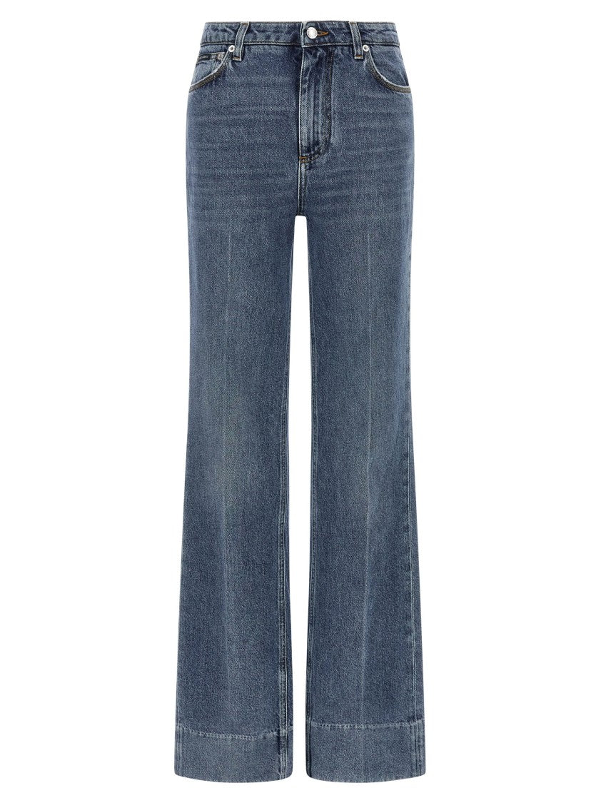 Dolce & Gabbana Logo Tag Jeans