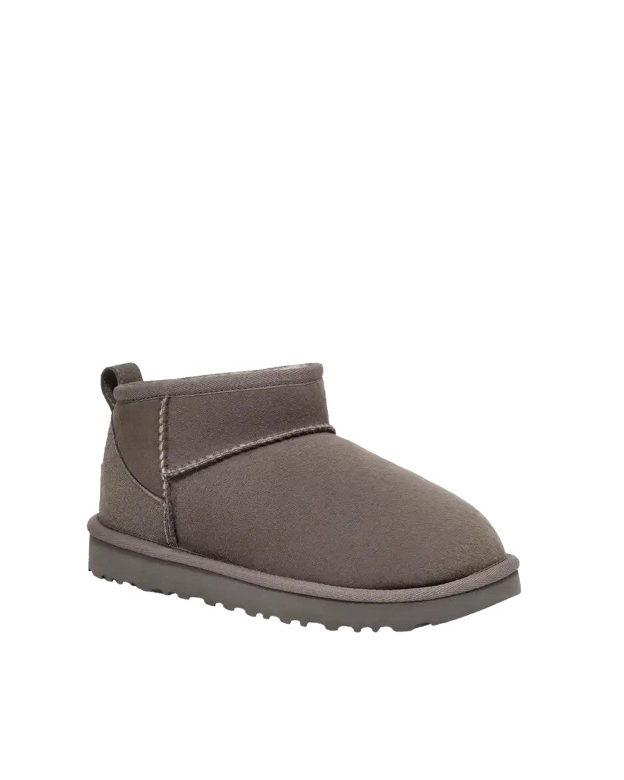 Ugg Classic Ultra Mini Gray Women's Ankle Boot