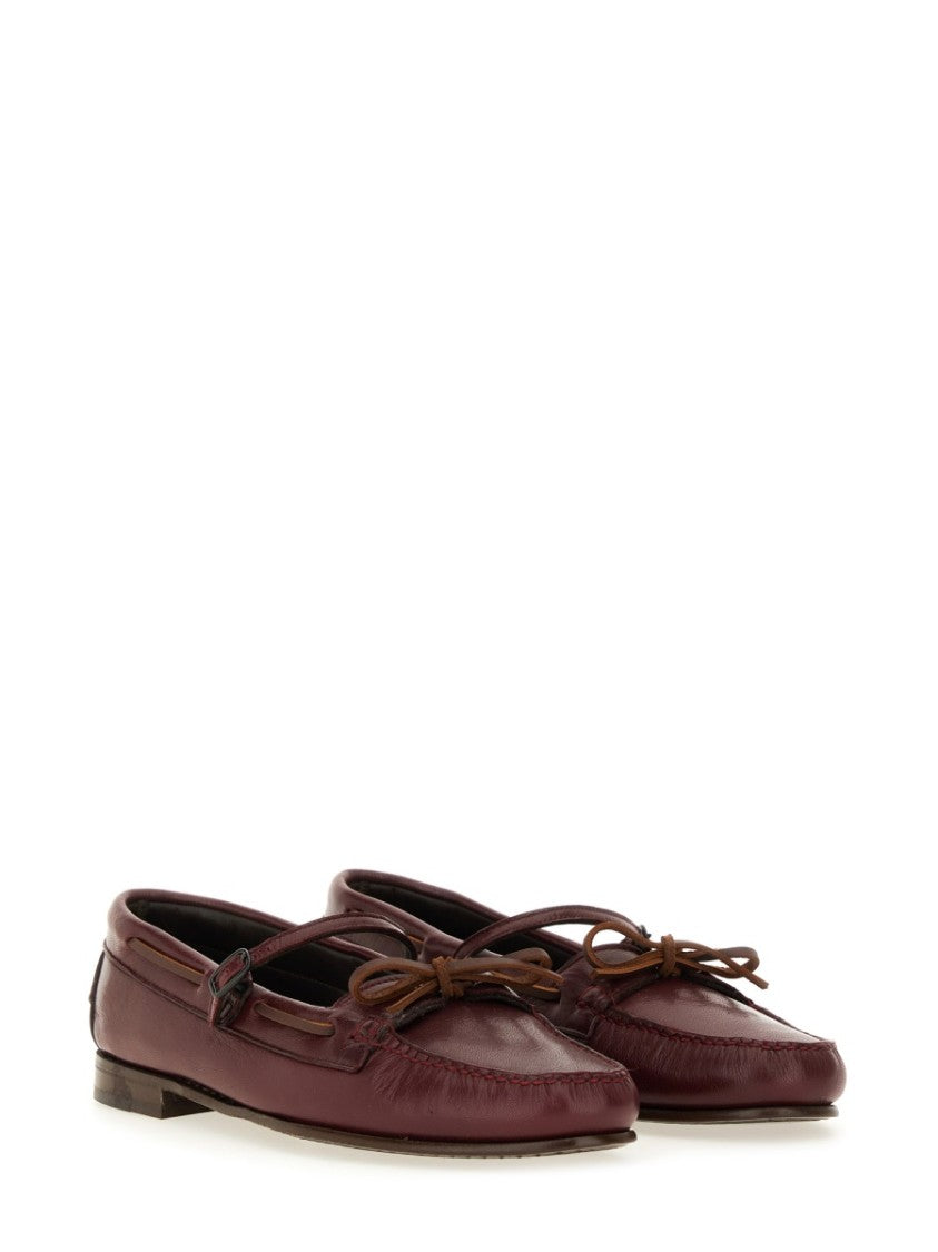 Hereu "Mary Jane Lorea Supple Shiny" Moccasins