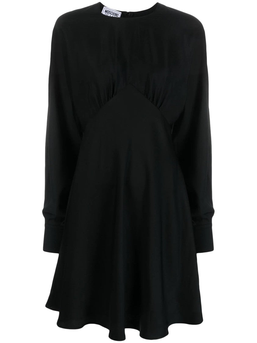 Moschino Relaxed-Fit Long Sleeve Mini Dress