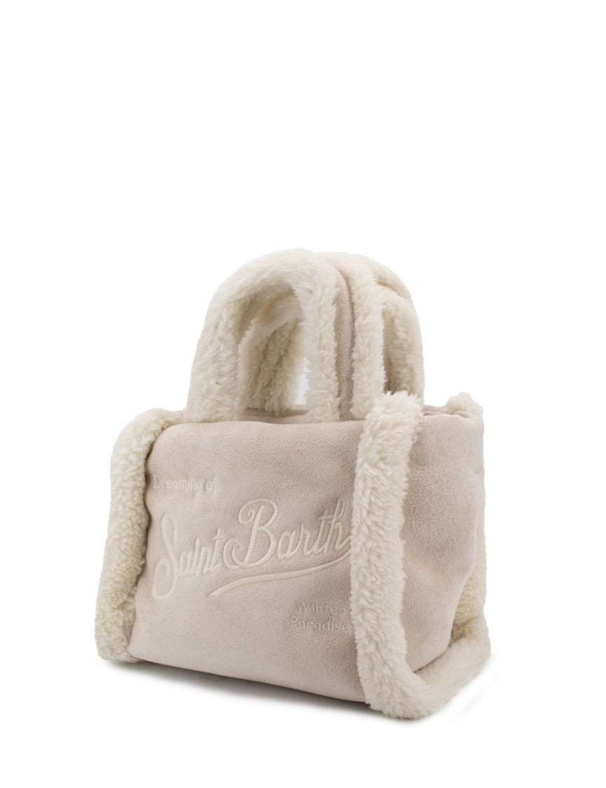 Mc2 Saint Barth Soft Plush Handbag With Cozy Handles
