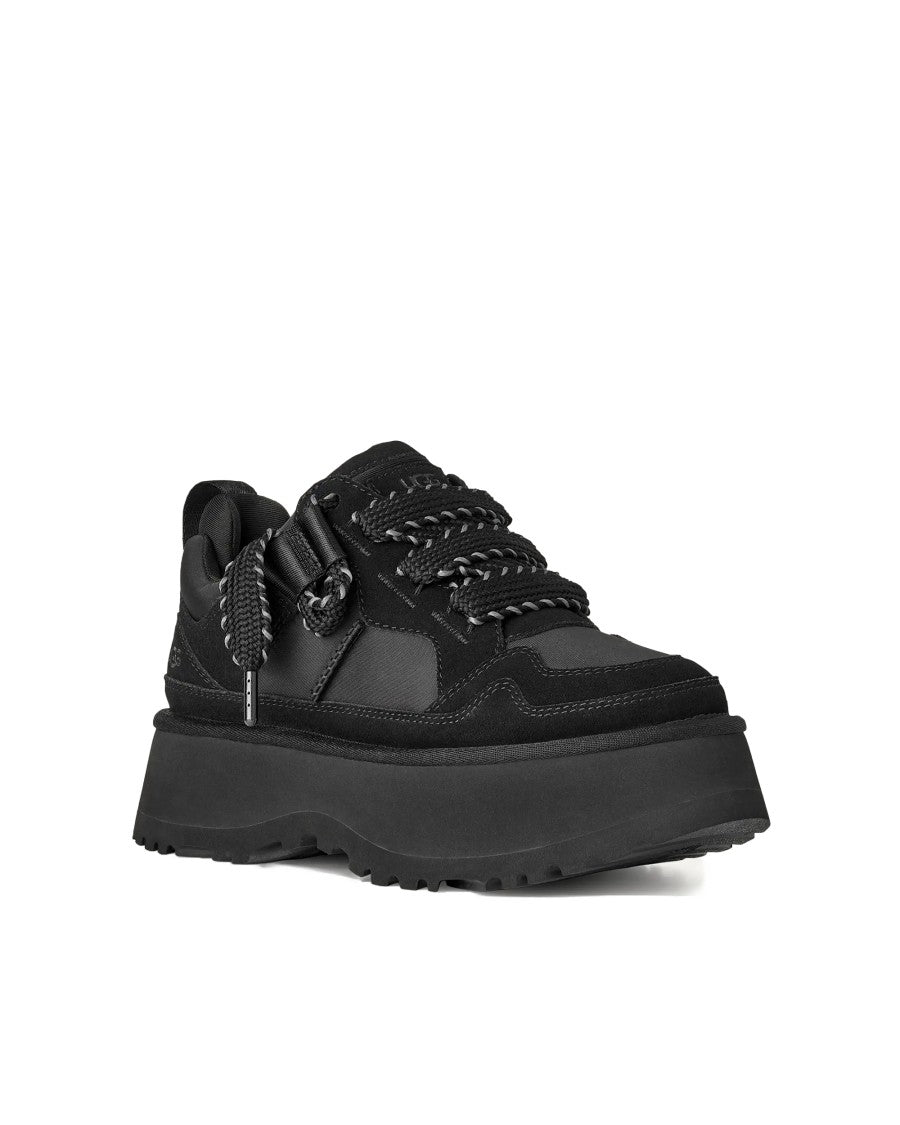 Ugg Chunky Platform Sneakers With Suede And Recycled Materials
