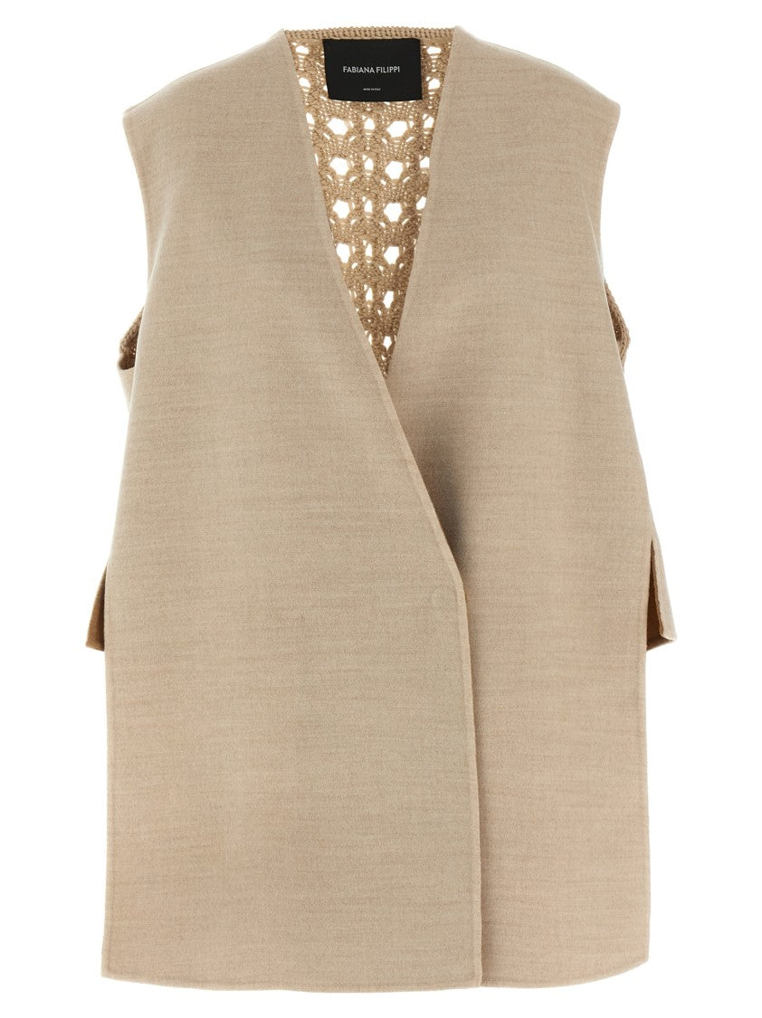 Fabiana Filippi Tricot Wool Vest