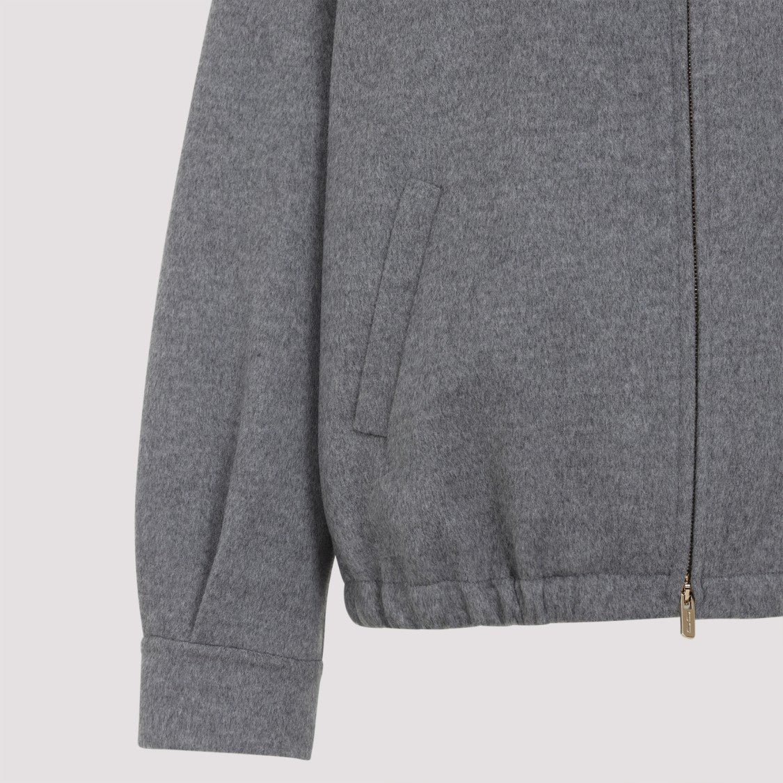 Miu Miu Cashmere Blend Jacket With Classic Collar