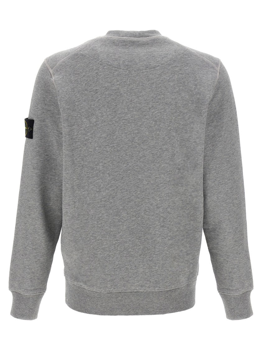 Stone Island Logo Badge Sweatshirt