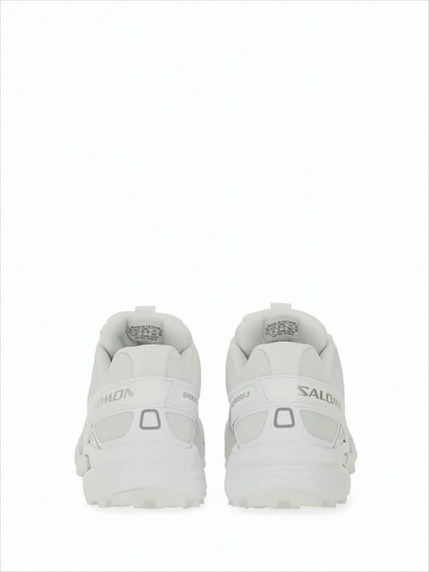 Salomon White Sneakers With Dynamic Overlays