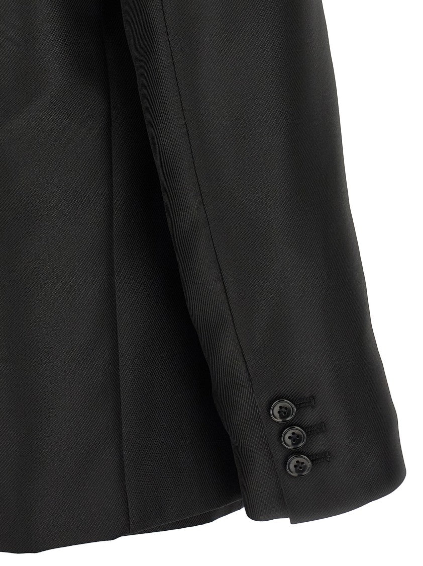 Comme Des Garçons Double Layer Effect Blazer