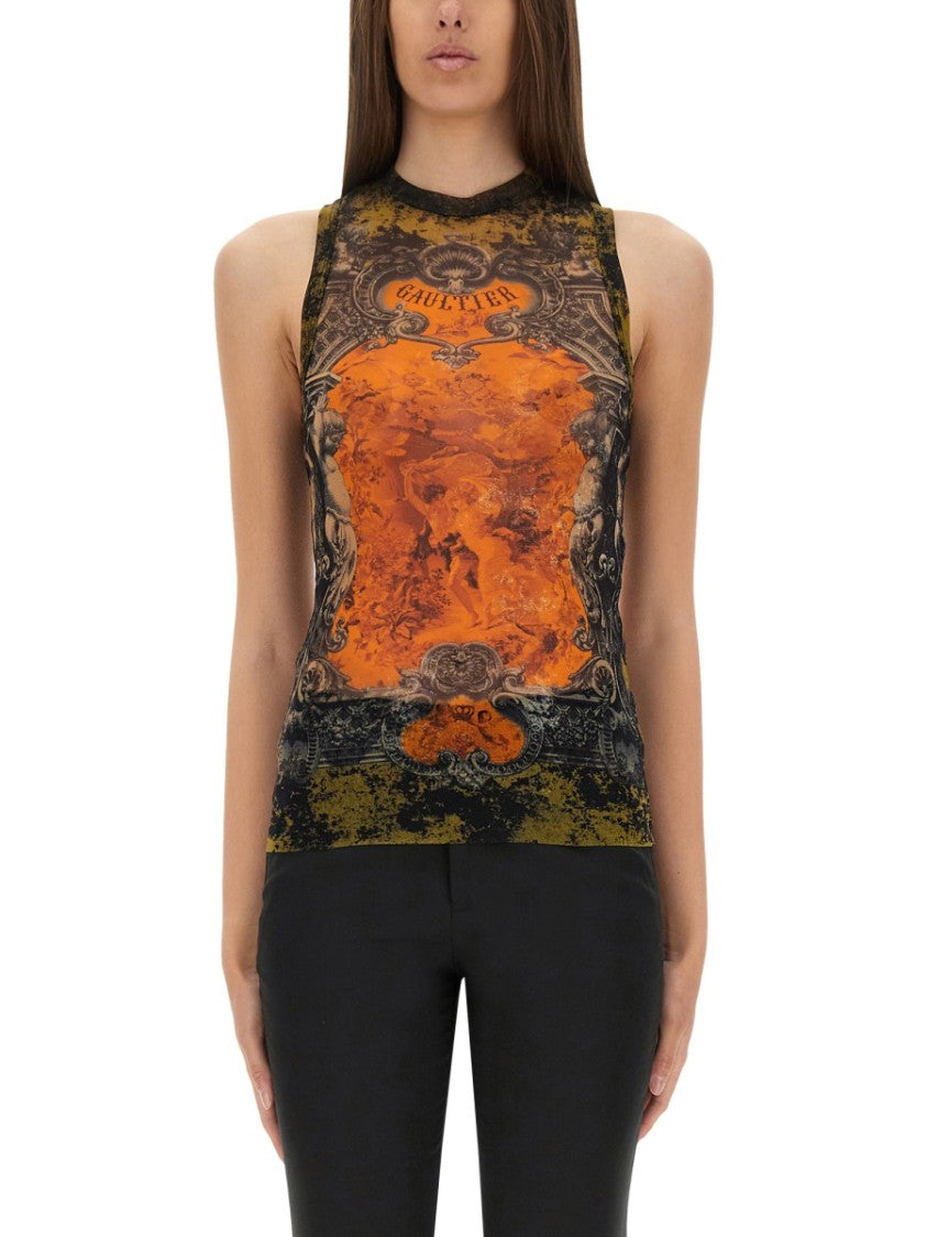 Jean Paul Gaultier "Médaillon" Tank Top