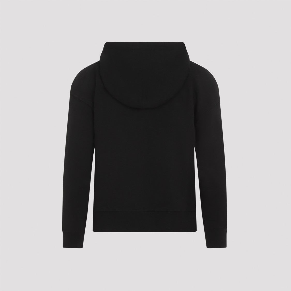 Jacquemus Gros Grain Black Hoodie With Drawstring