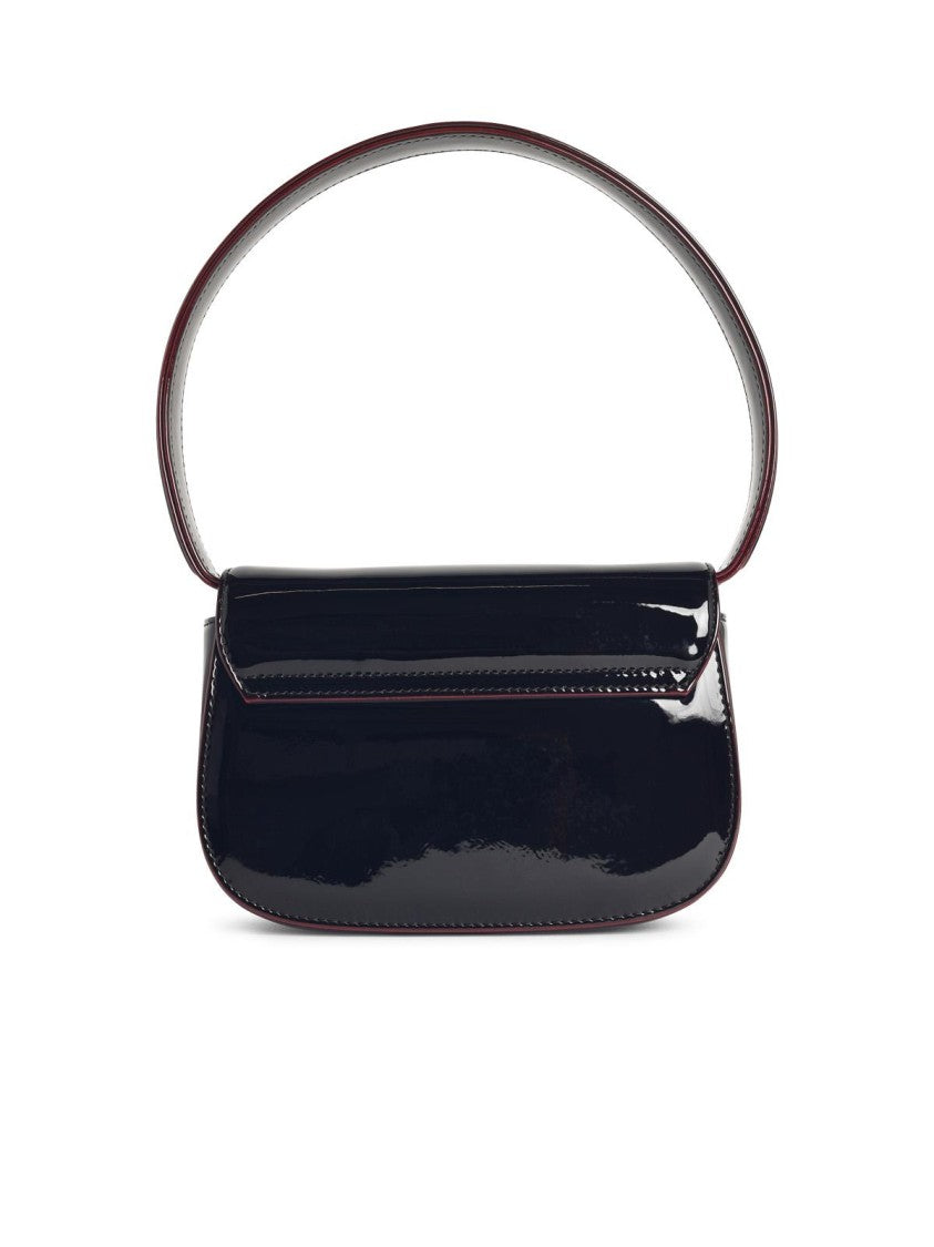 Diesel '1Dr' Burgundy Liquid Effect Polyurethane Bag