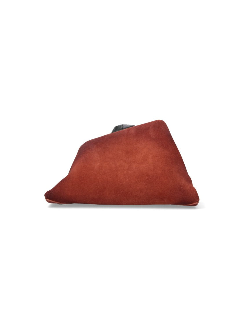 The Attico "Day Off" Shoulder Bag – Brown