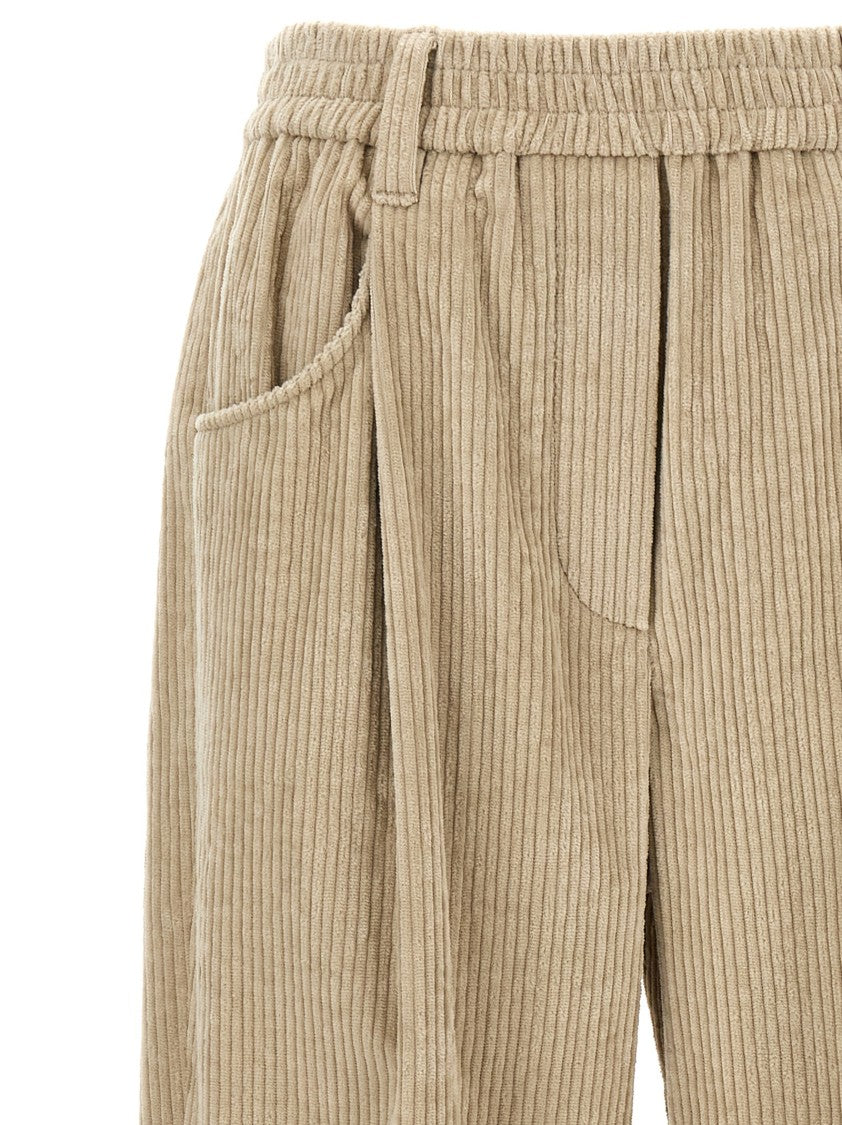 Brunello Cucinelli Relaxed Fit Corduroy Trousers