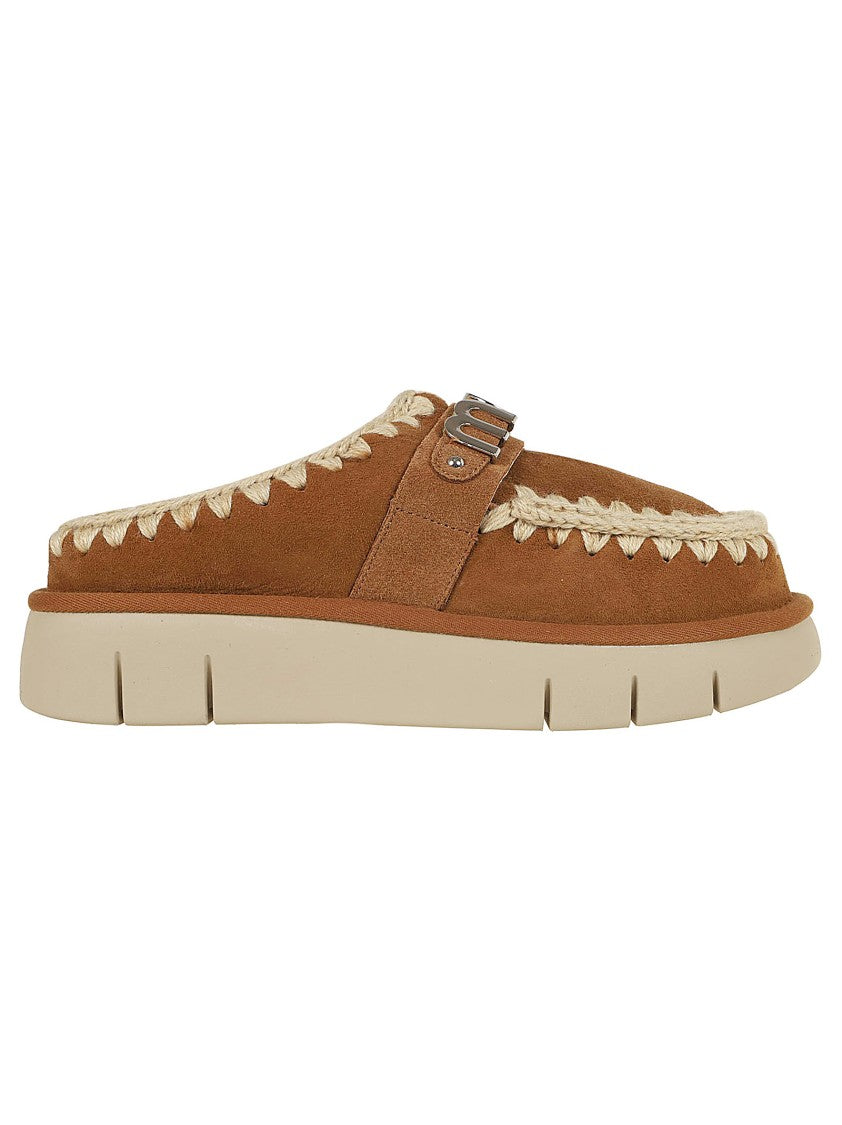 Mou Bounce Clog Metal Logo