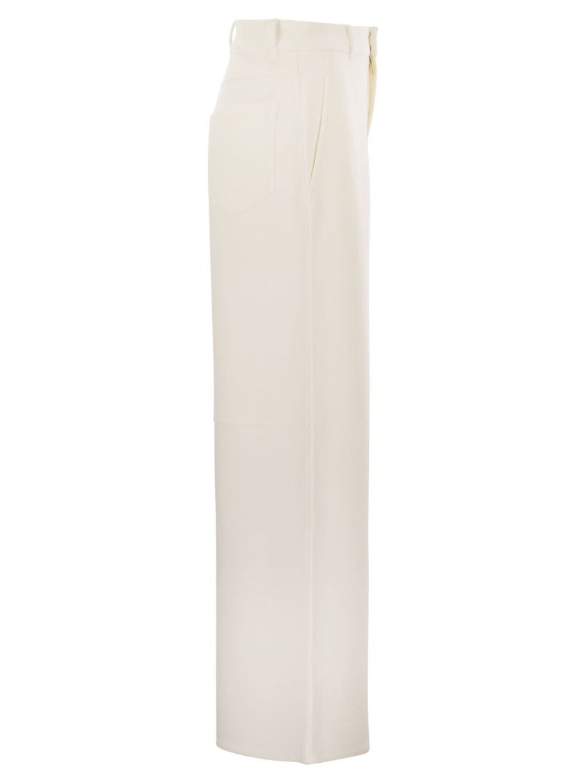 Max Mara Merlot - Jersey Trousers