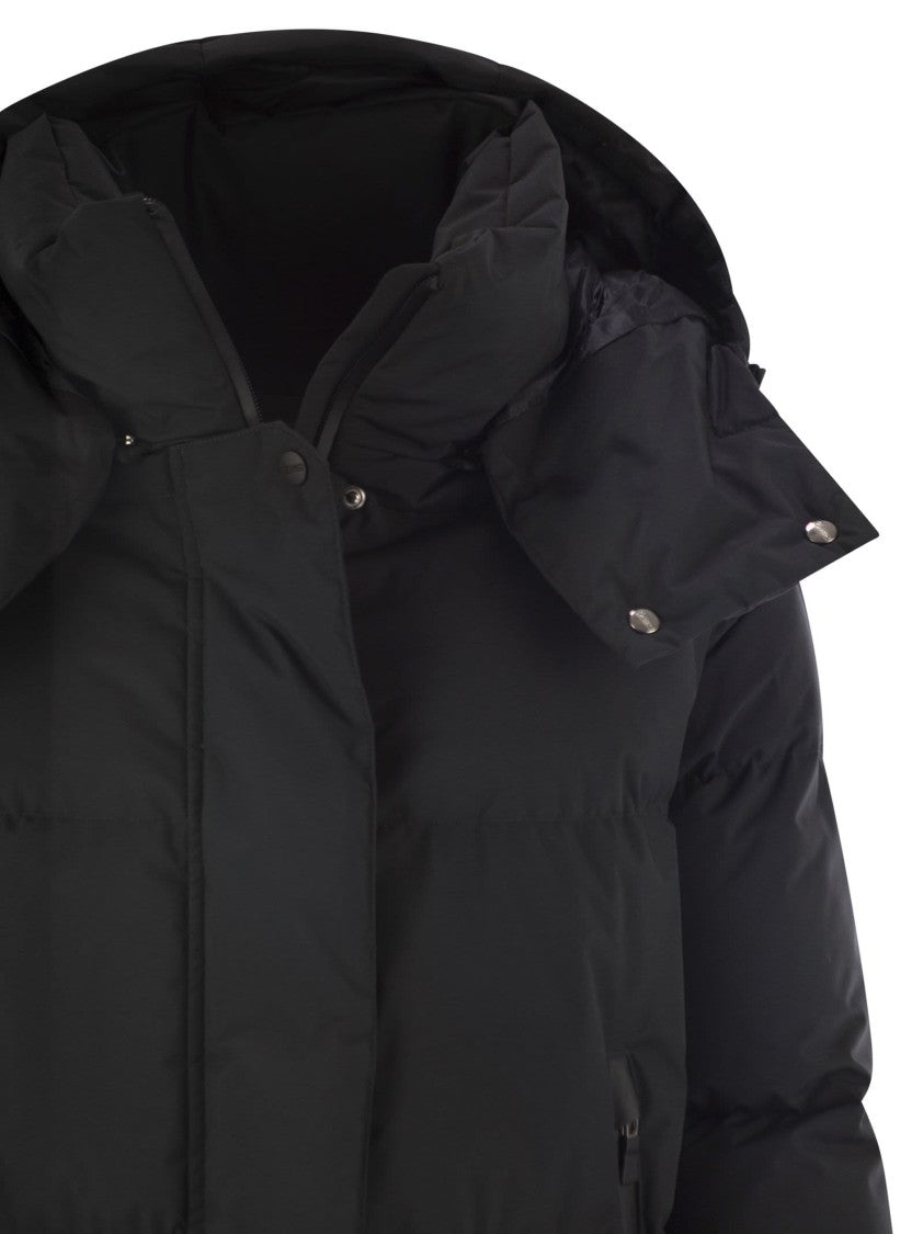 Herno Medium 2-Layer Hooded Down Jacket